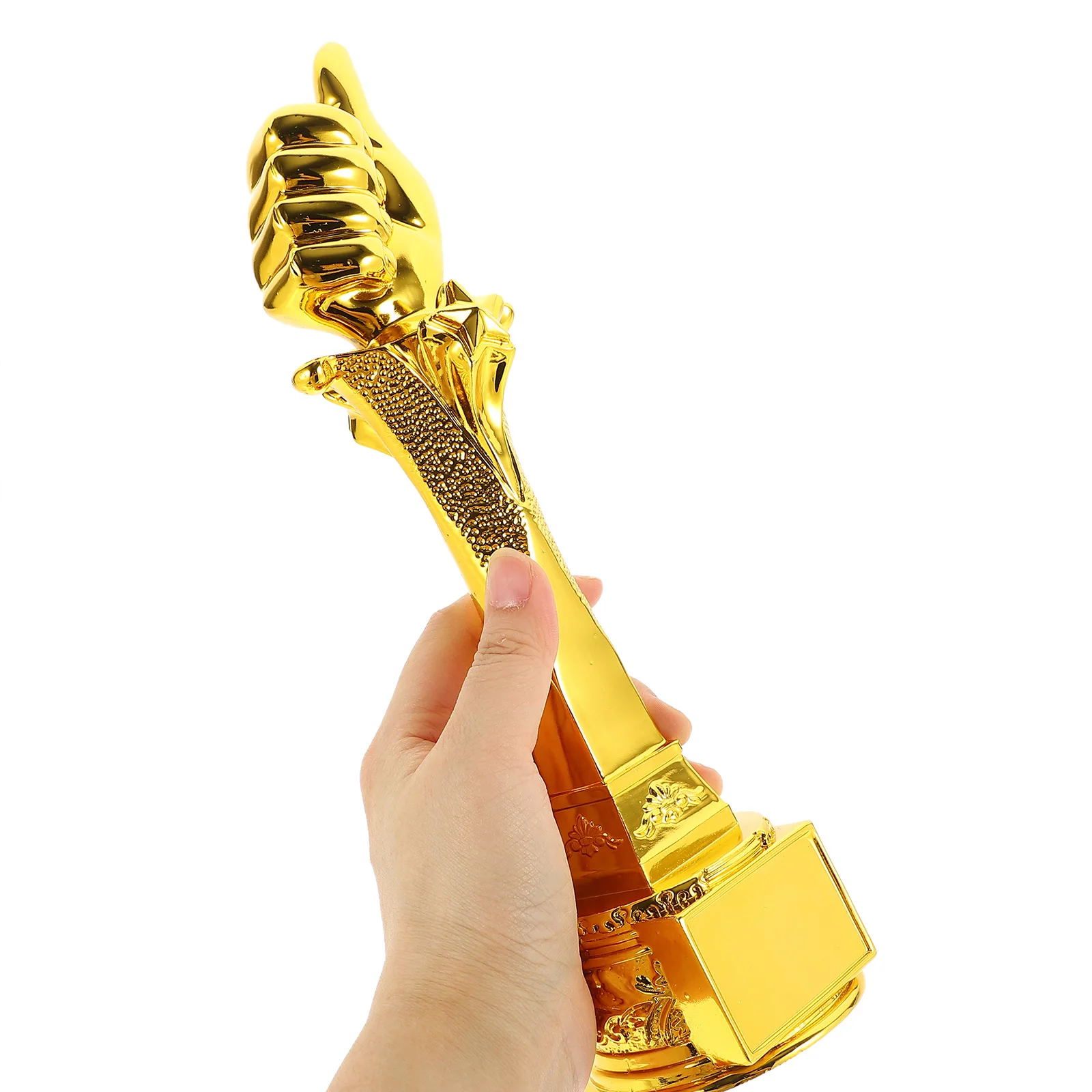 

1pc Premium Thumb Competition Party Decorative Cup Cheer Resin Prop Team Gifts Decor Competition Resin Participation Award