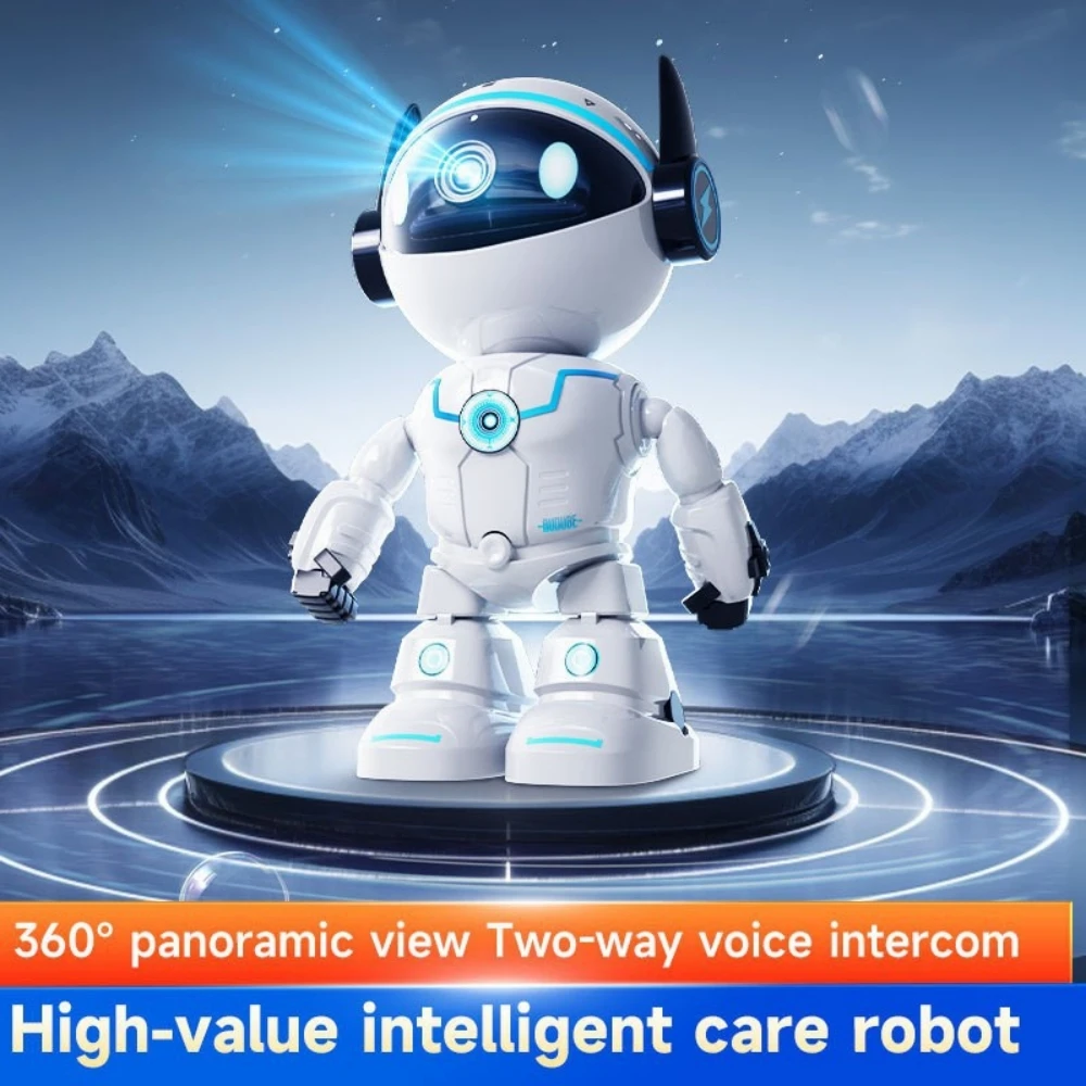 

2MP Wifi Robot Camera Wireless Indoor Home Security Camera CCTV Night Vision Audio Talk Auto Tracking Indoor Baby Monitor