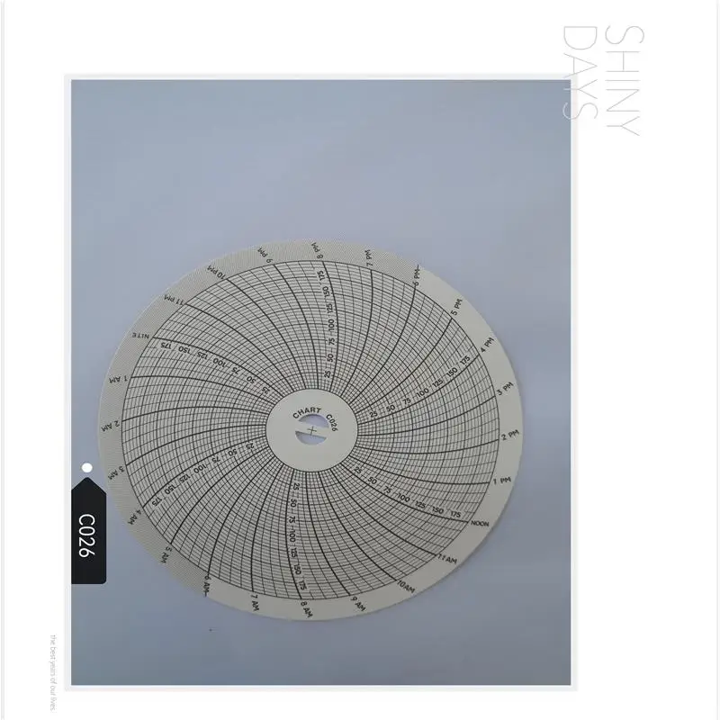 Регистратор DICKSON PW474 диаграмма давления, бумага C026 0-200 24 часа