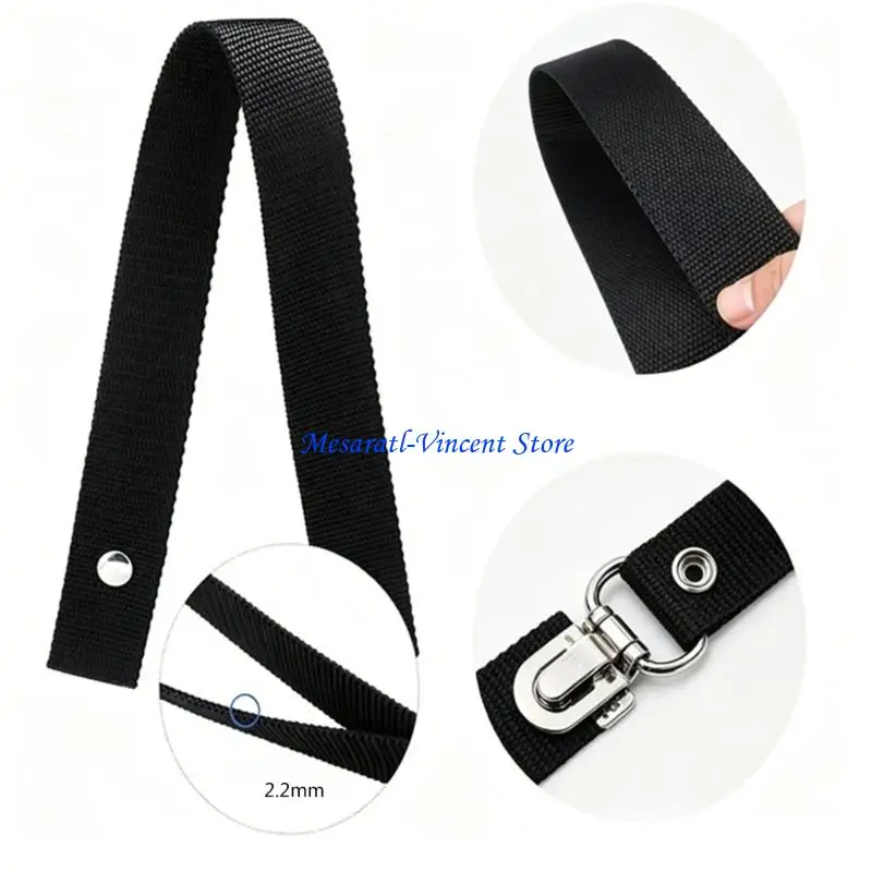 A70F Boat Boarding Ladder Strap with Metal Hardware for Marine Service