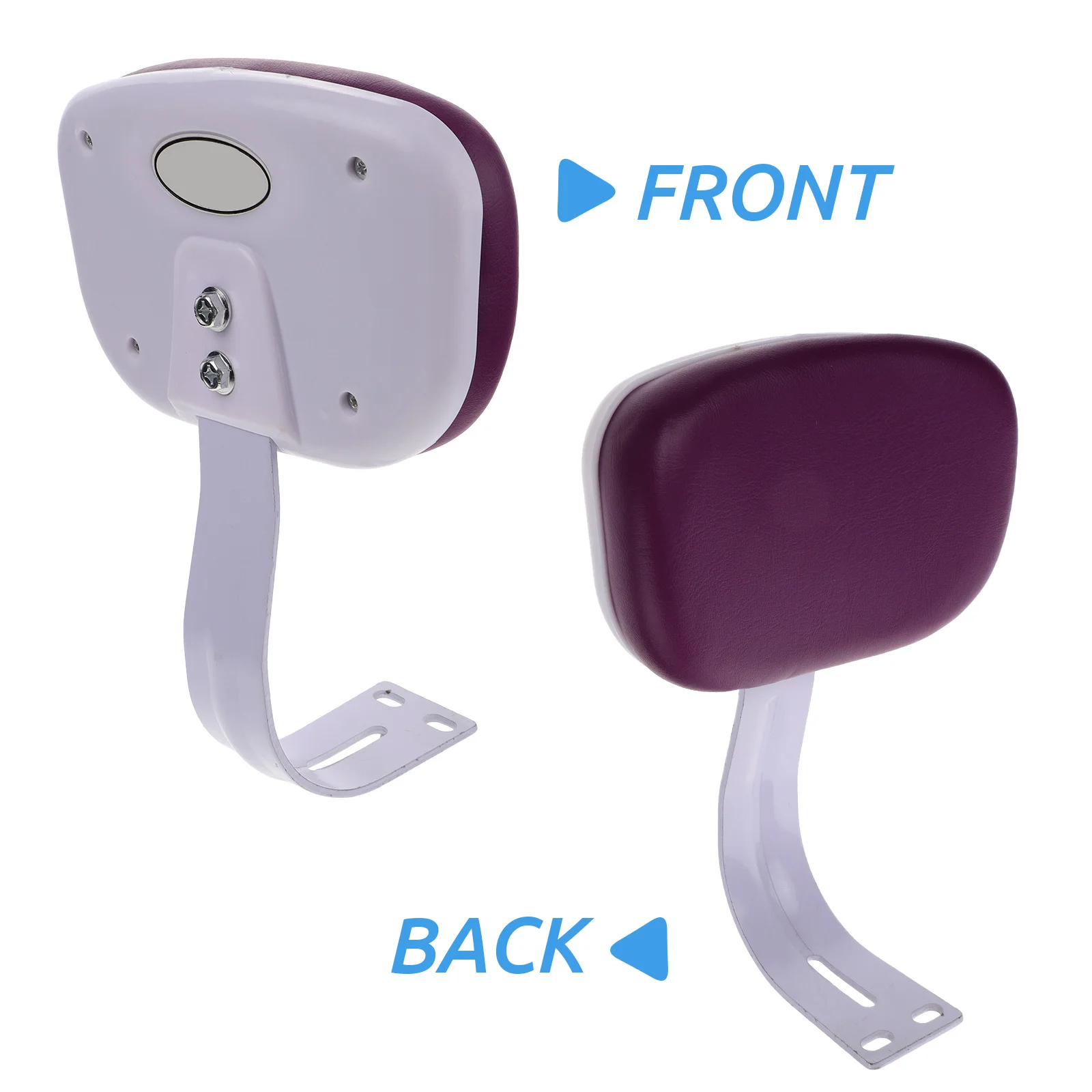 وسادة مسند ظهر للدراجات، تصميم مريح، آمنة وموثوقة، سهلة التركيب، وسادة مسند خلفية أنيقة للدراجات الكهربائية