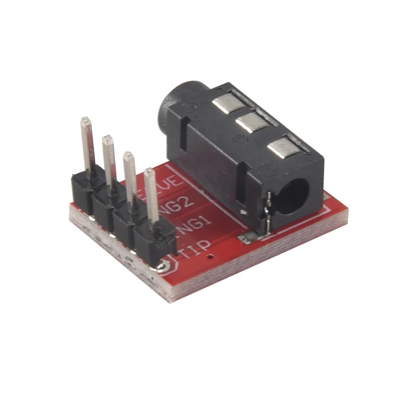 Reliabletrrs 3.5Mm Jack Breakout Board Fone de ouvido Vídeo Áudio MP3 Módulo de conector profissional