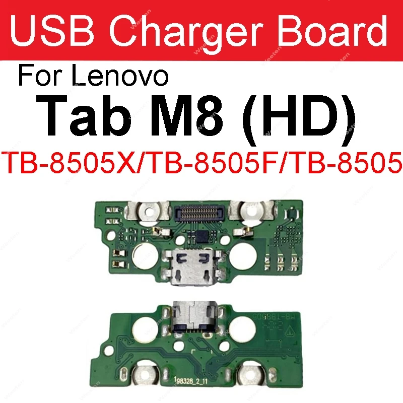 LCD Mianboard Flex Cable For Lenovo Tab M8 3rd Gen M8 HD M8 FHD PRC ROW TB-8505X TB-8705 TB-8506 USB Charger Charging Dock Board