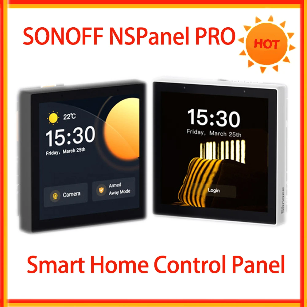 Sonoff NSPanel PRO Smart Home pannello di controllo Zigbee 3.0 Gateway Bridge Hub termostato Stand tramite eWelink APP Alexa Google Home