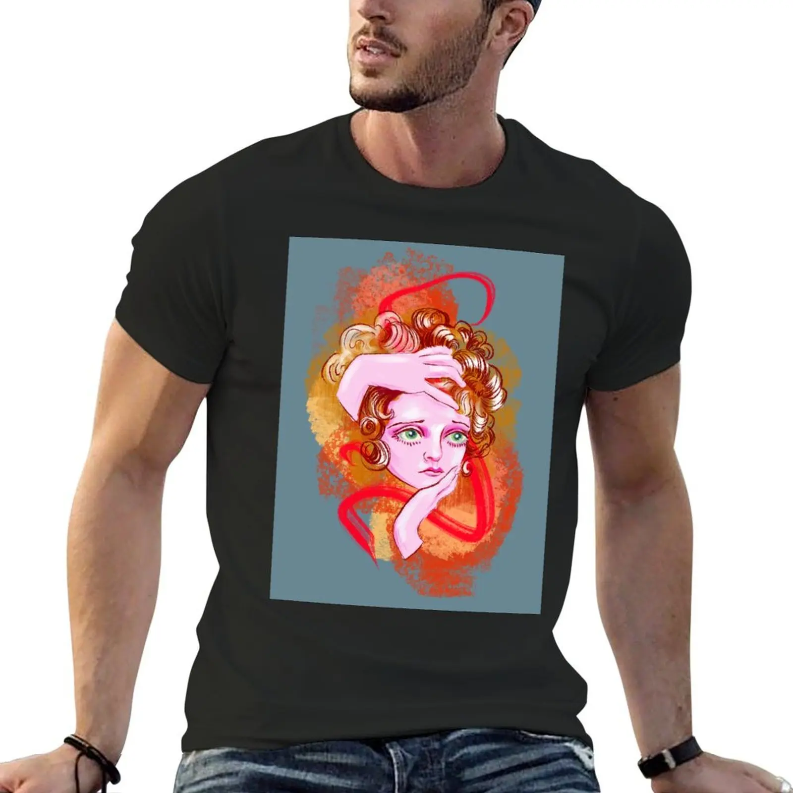 Clara Bow T-Shirt new edition blanks oversized t shirt men