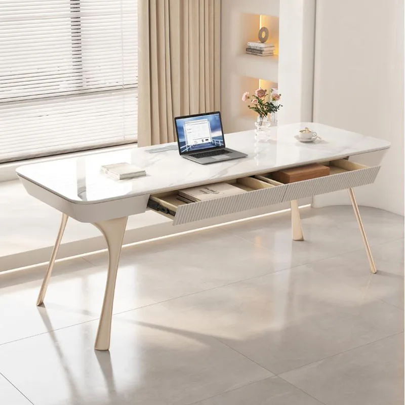 المنظمون مكتب مكتب فاخر غرفة الدراسة الحديثة الحد الأدنى تخطيط منزلي صغير مصمم فرنسي أثاث ما بعد الحداثة