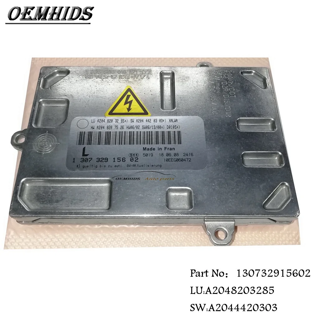 D1S D1R Xenon Headlight Ballast 130732915601 A2048203285 For W204 C-Class Lighting Parts Driver Module Original New 130732915602