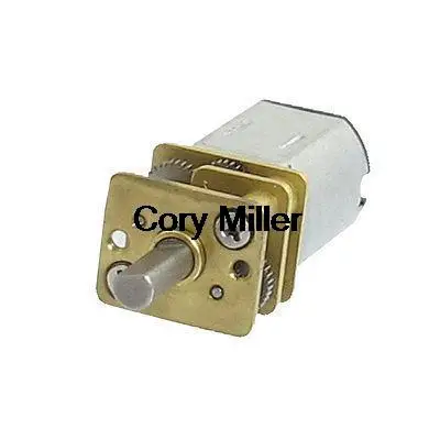 DC 6V 60 RPM High Torque Electric Replacement Gear Box Motor