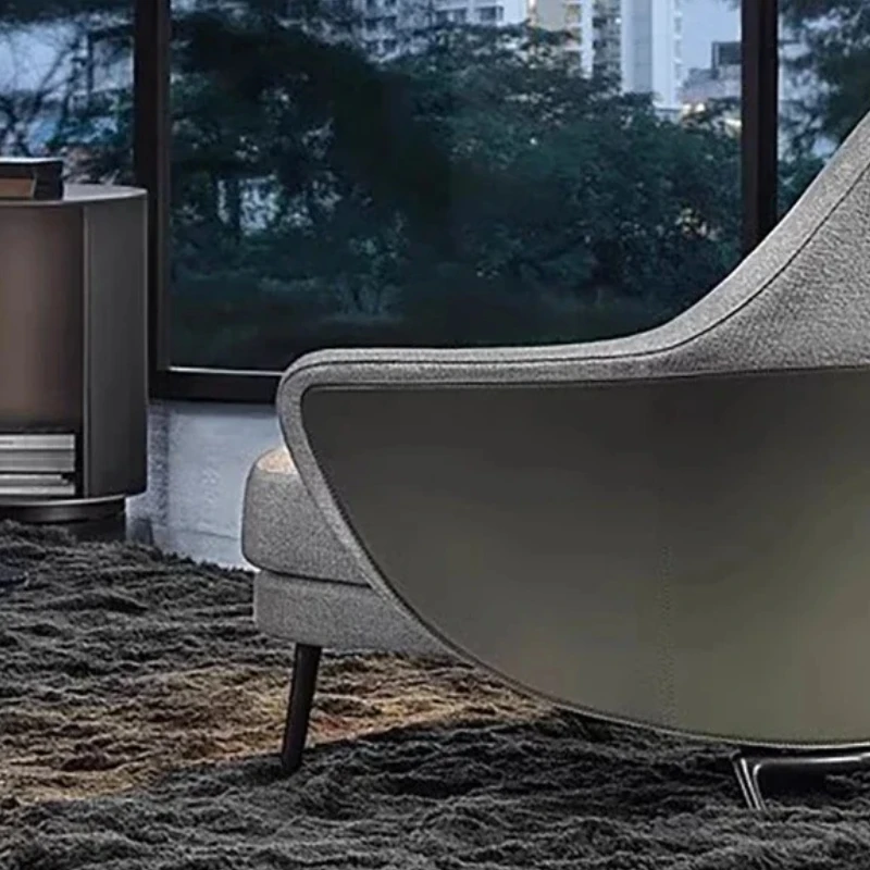 

Backrest Chair Single Sofa Dining Vintage Recliners Upholstery Replacement Chairs Rotatable Muebles Para Cuarto Room Furniture