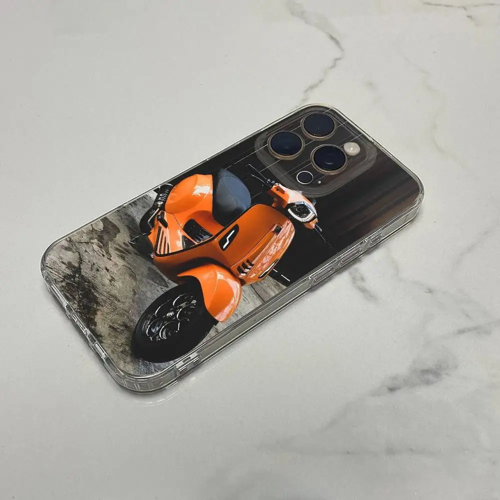 Bike V-Vespa Scooter Moto Phone Case For iPhone 17,16,15,14,13,12,11 Plus,Pro,Max,Plus,E,SE4,Mini Transparent Box - Image 3
