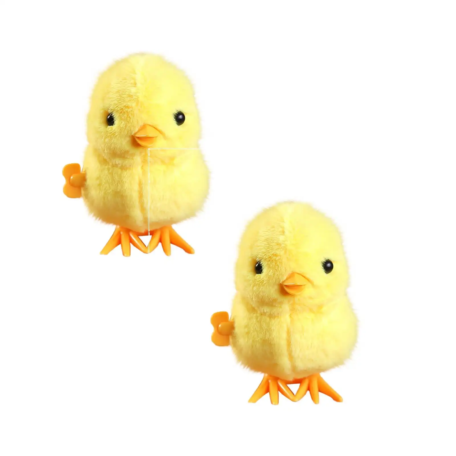 1 pz giallo che salta pollo giocattoli di peluche catena mobile avvolgimento bambole morbide simulazione anime peluche regalo di compleanno per bambini