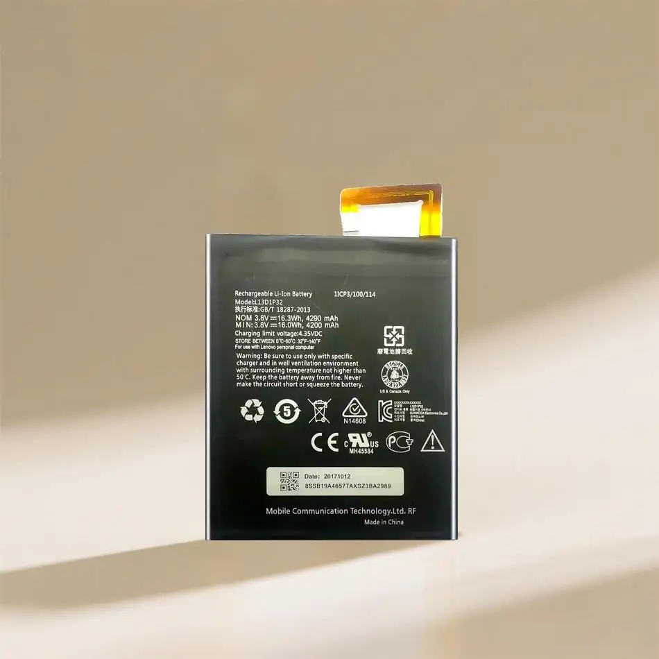 

Новый аккумулятор для Lenovo TAB S8 S8-50 S8-50L S8-50LC S8-50F 2 A8-50 A5500 A8-50F A8-50LC TAB3 8 TB3-850F TB3-850M, L13D1P32,