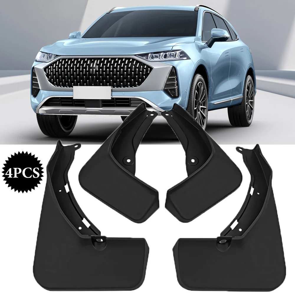 

4X For New WEY Coffee 01 2022 2023 Mud Flaps Splash Guard Mudguards Front Rear Fender Auto Styline Car Accessories