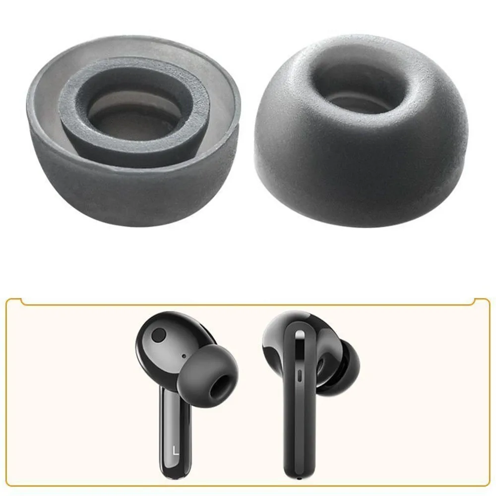 Earbuds Tips Earcaps for Xiaomi FlipBuds Pro Silicone Eartips Earplugs Earphone Replacement Accessory Headphone Kits