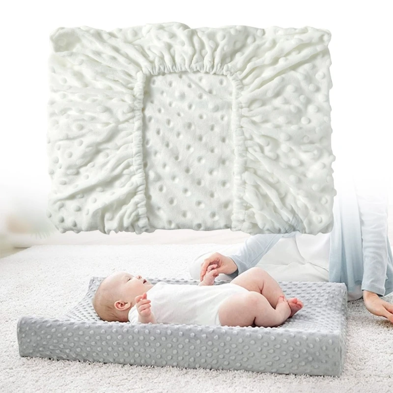 Portable Changing Pad Cover for Infants Gentle Fabric Sheet Newborns Essential Gear Soft Nursery Bedding Comfortable