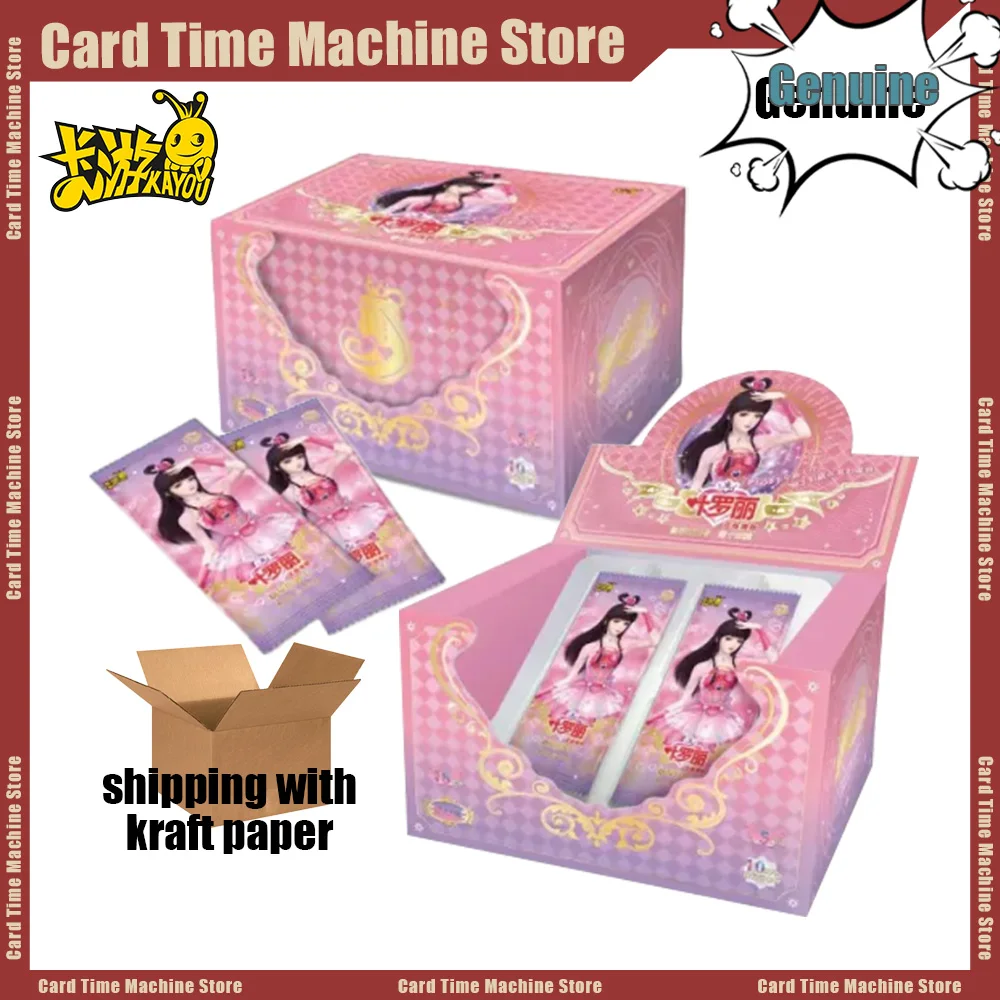 

Kayou Yeloli Fairyland Collection Cards Fantasy Pack 14th Series 14th Generation Trading Cards Cute Princess Ice Light XLR SSR