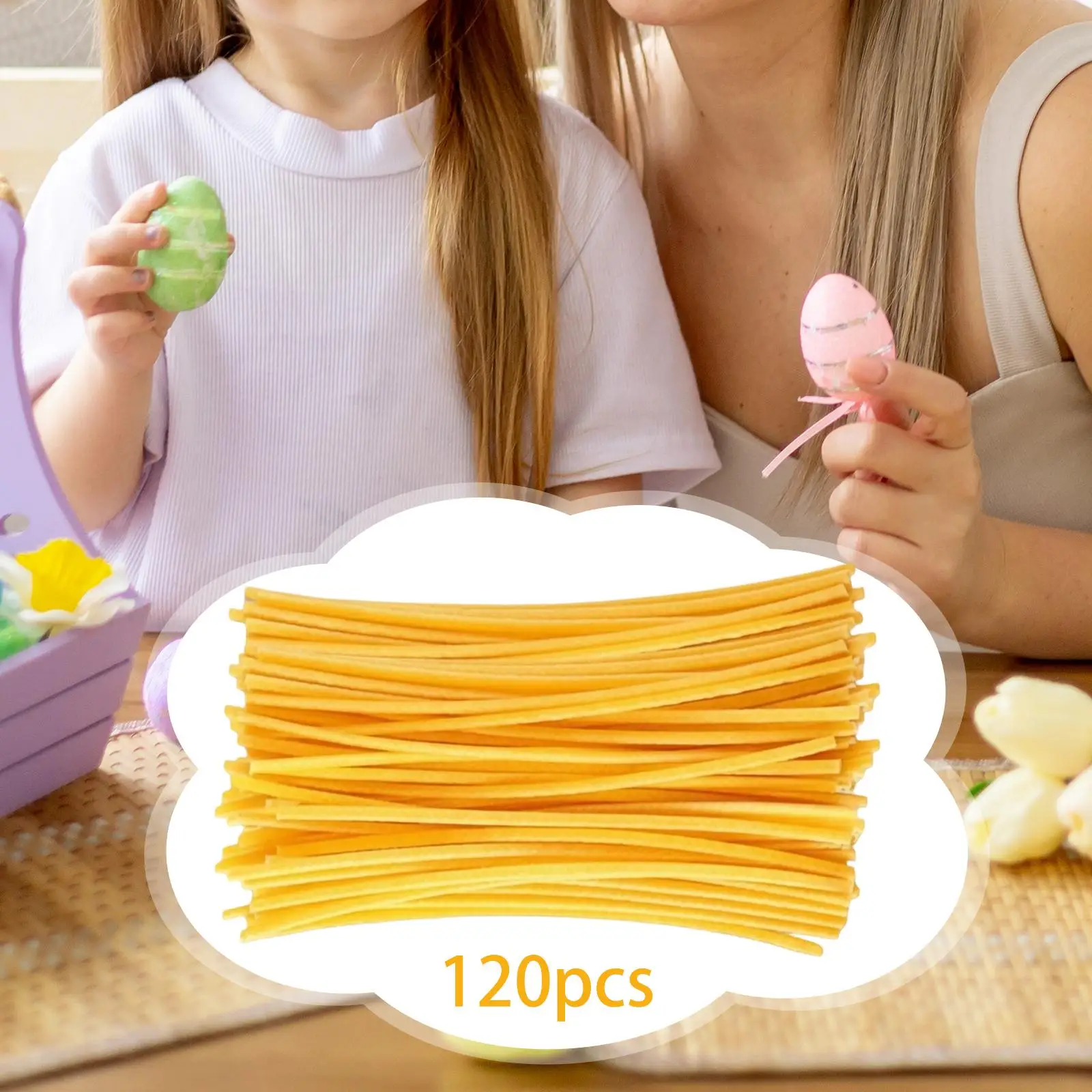 

120 восковых палочек-спагетти ручной работы из пчелиного воска, горячие восковые мелки, тройной фильтрации, для взрослых, для украинских писанок