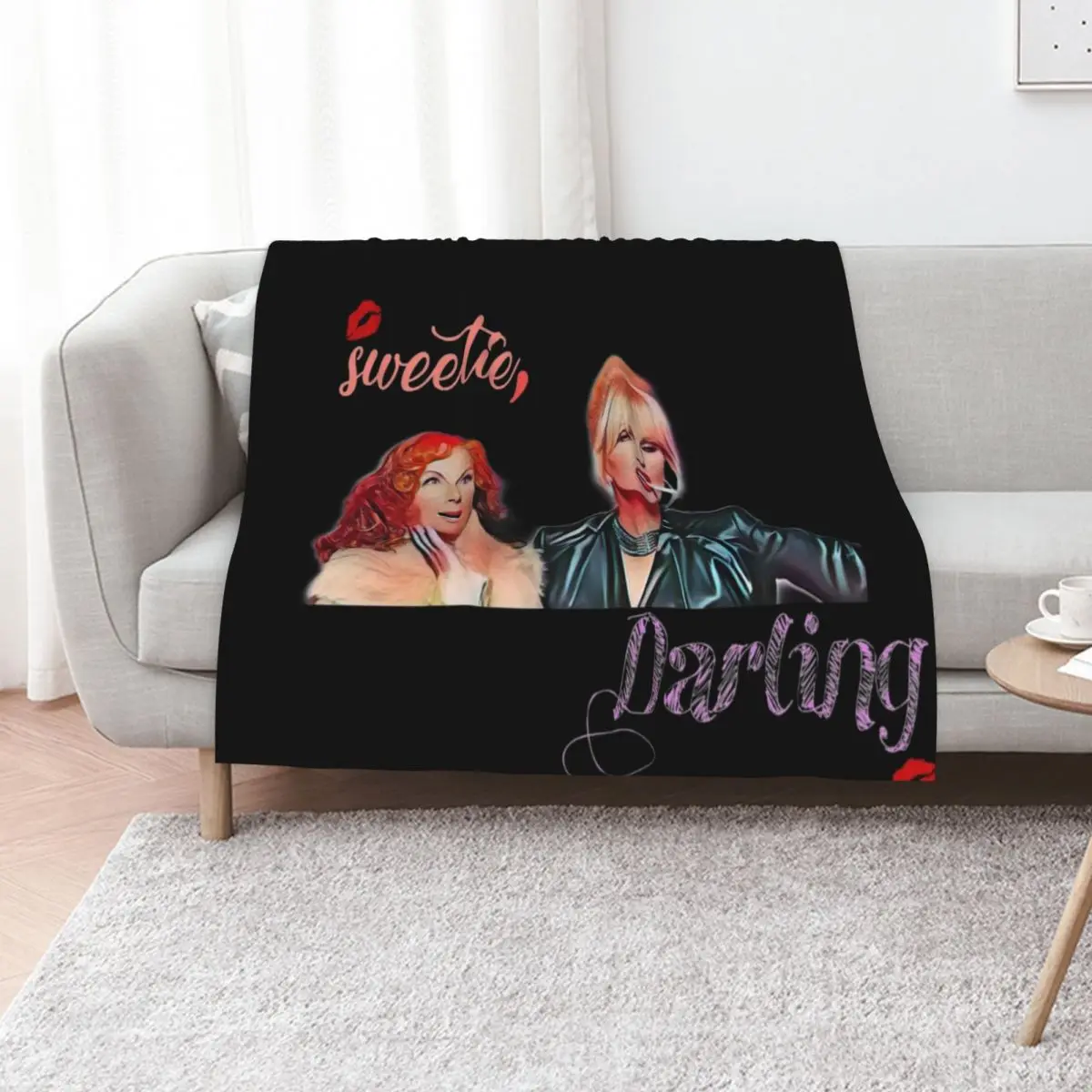 Absolutely Fabulous Darling Throw Blanket Flannel for sofa Weighted Blankets For Sofas Beach Furry Blankets