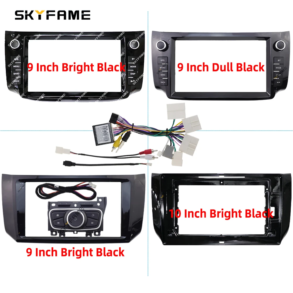 SKYFAME Car Frame Fascia Adapter Android Radio Dash Fitting Panel Kit For Nissan Sentra Sylphy 3 Sentra Pulsar