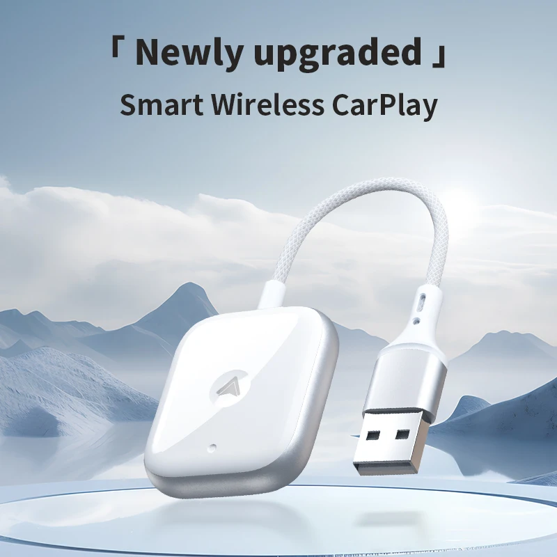 Android Auto Wireless Adapter for Factory Wired Android Auto - Instant Connection, Converts Wired to Wireless, for Nissan Toyota