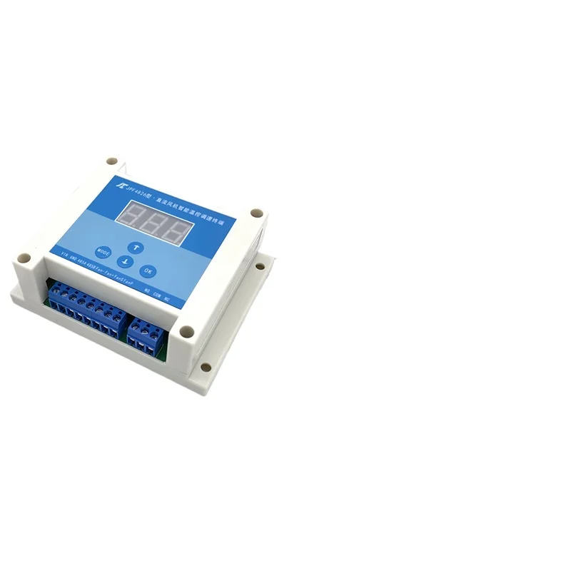 Cabinet 12V intelligent temperature control cooling fan governor 24V multi-channel PWM fan speed control module RS485