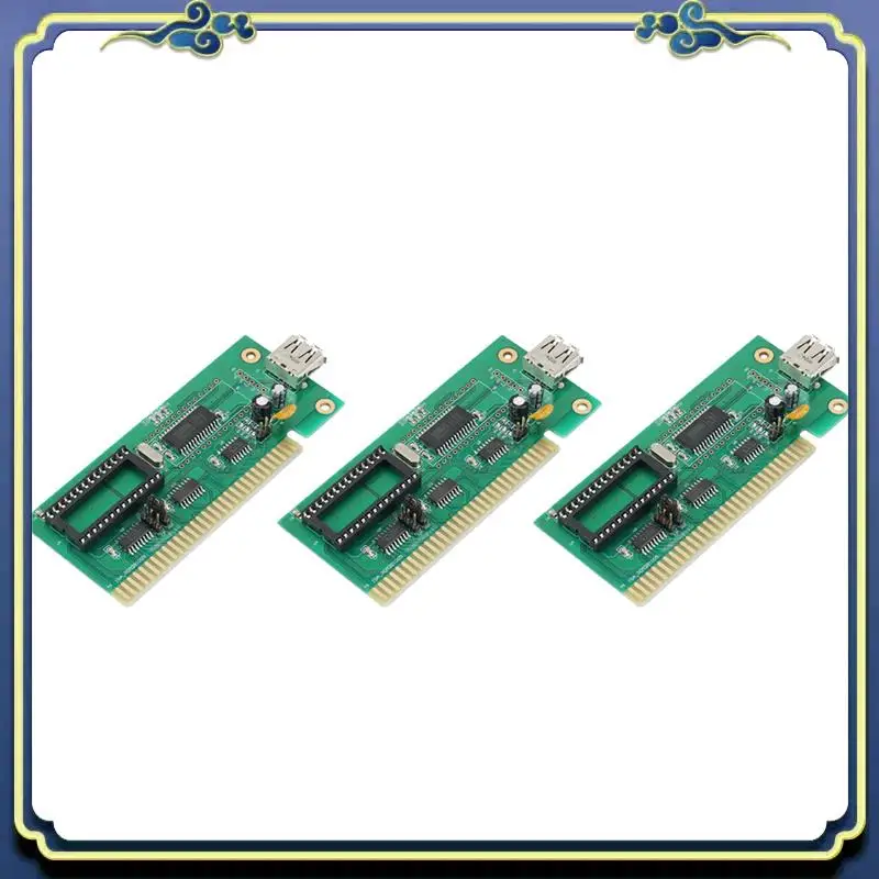 

Портативная плата адаптера 3X ISA к USB, интерфейс ISA к USB-интерфейсу для промышленного управления