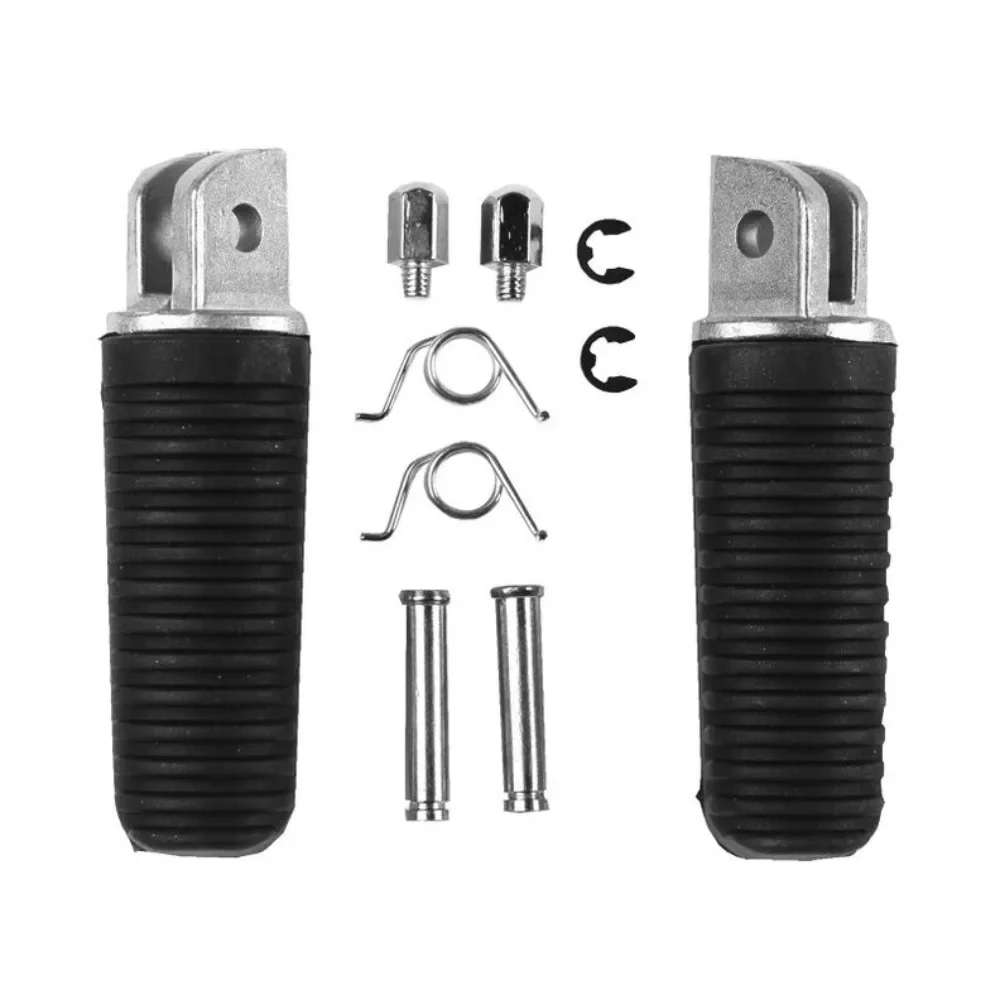 Front Footrest Foot Pegs Fit For Yamaha FZ6 Fazer 04-08 BT1100 02-06 FZS 600 Fazer 98-04 Yamaha R6 YZF600 98-10 MT03 06-09