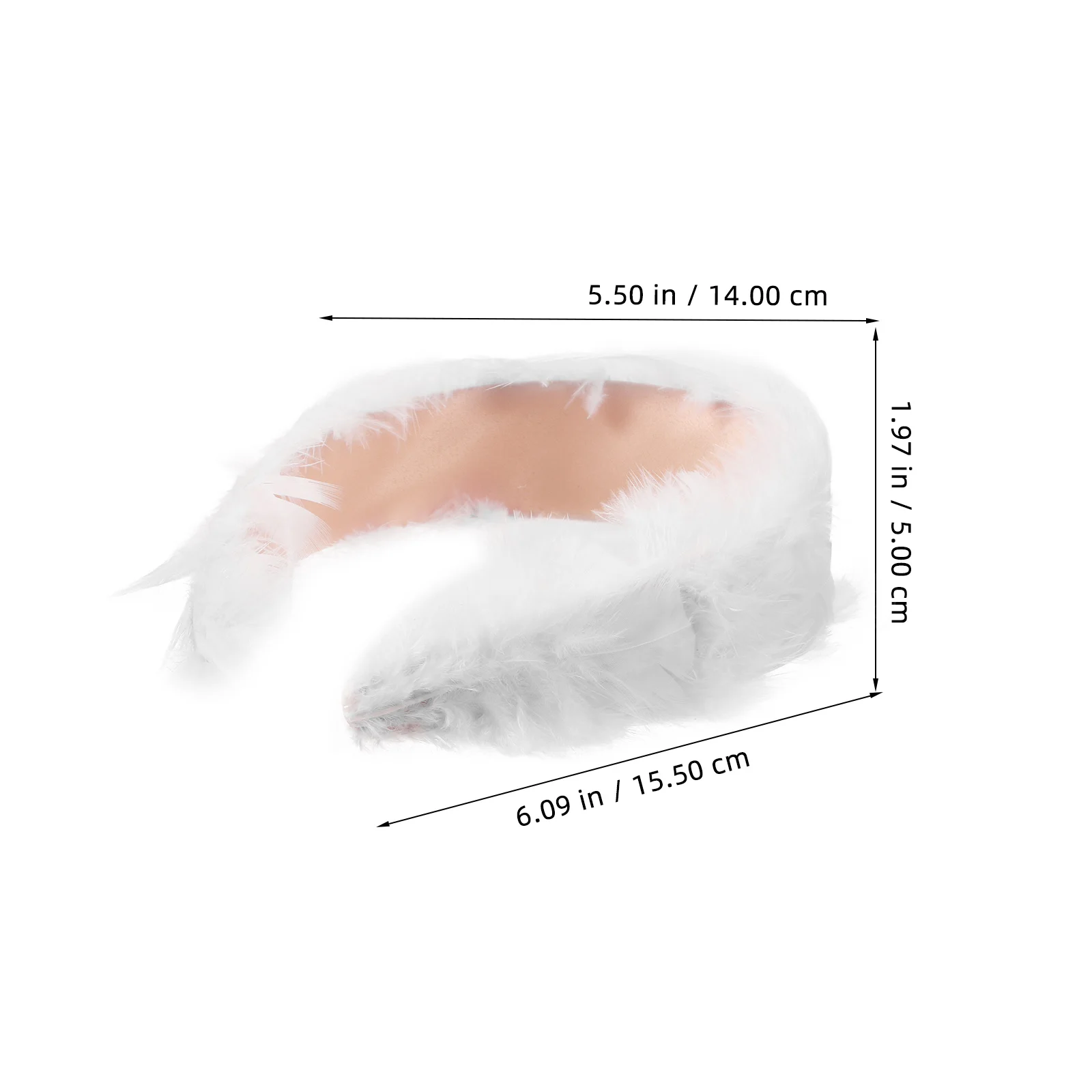 

Carnival Plume Headpiece for Women Versatile Outfit Accessory Long-Term Wear Comfortable Fit Plume Headband Women Headpiece