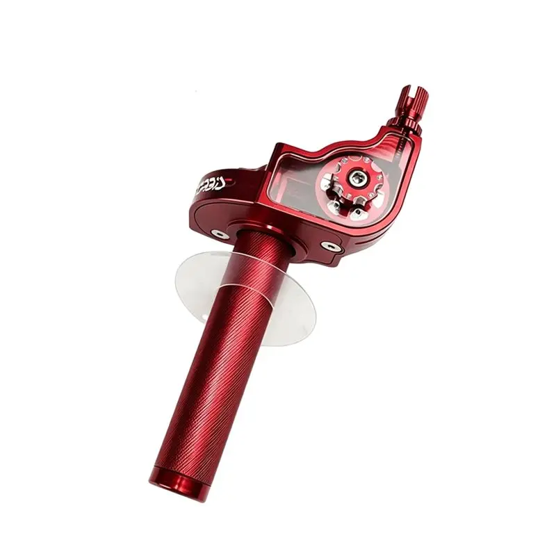 Aluminum Alloy 22Mm CNC Quick Twist Throttle Grip, Fits 110-250Cc Off-Road ATV Dirt Bike Models