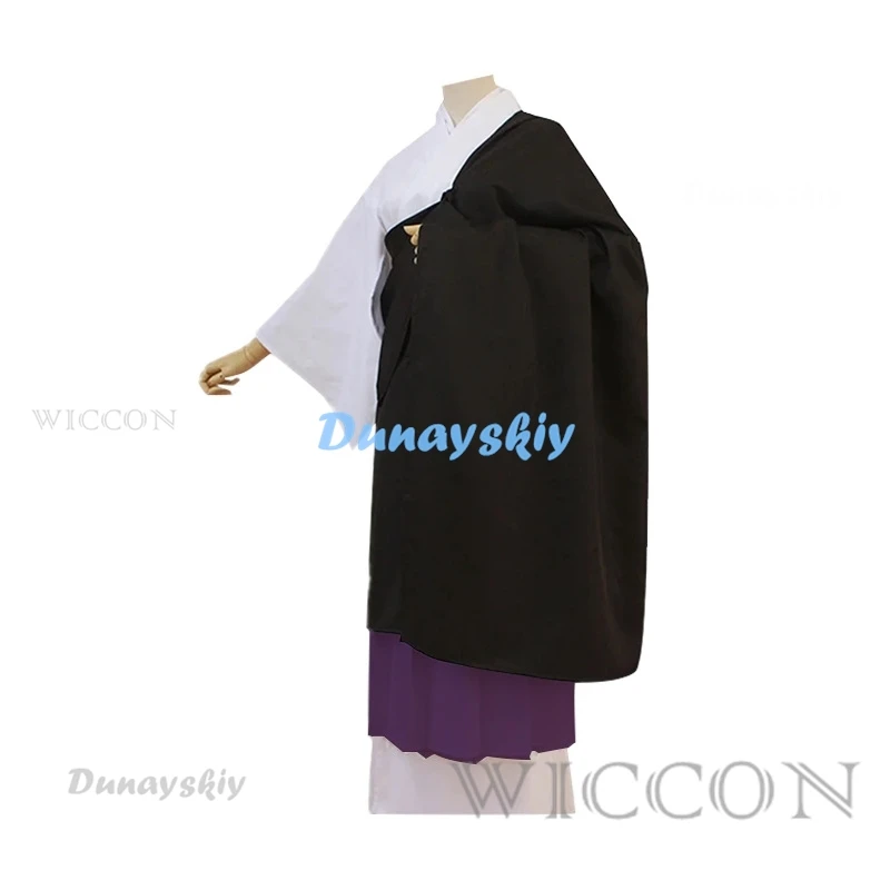 Jujutsu Uraporina Anime Cosplay Costume, Cheveux Courts Blancs, Halloween, Noël, Ensemble Complet, Uniforme, Perruque, Chapeau