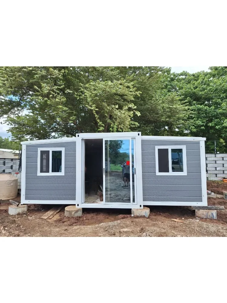 Modern Prefabricated House Modular Home 20ft Container House Complete Office Flat Pack Prefab Container Home 50 Square Meters