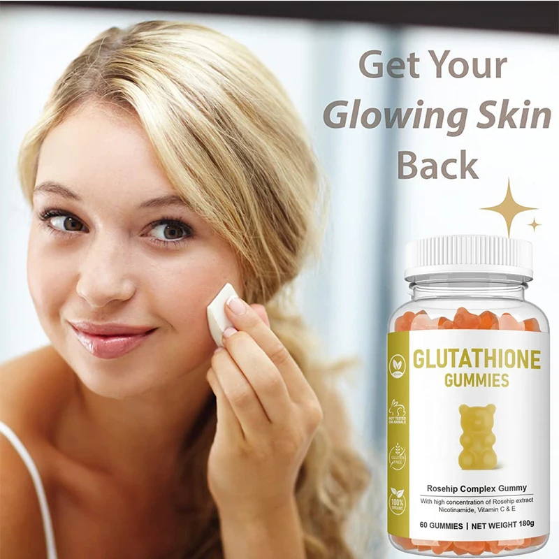 

Glutathione gummies promote growth brighten skin tone regulate immune function improve human immunity