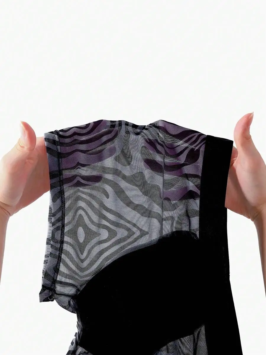 

Mens Zebra Print Breathable Comfort Boxer Briefs
