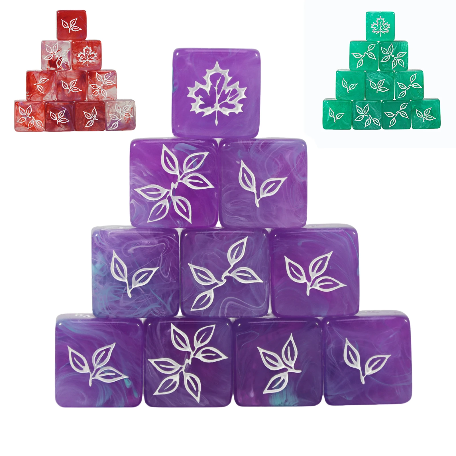 10Pcs Leaf Shaped 1… - image