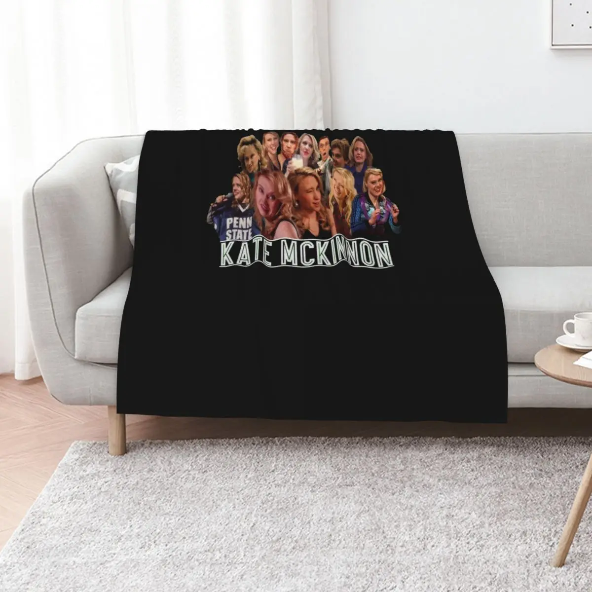 Kate Mckinnon 8 Tee Shirt Throw Blanket Winter beds Vintage Decoratives blankets and throws Sleeping Bag Kid'S Blankets