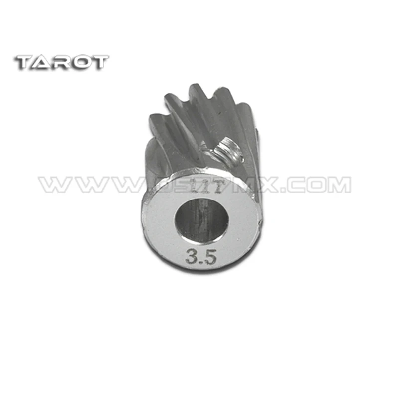 3.5mm mian 샤프트 Trex 450 450L 480 헬리콥터 용 11T 12T 3.5mm 경사 나사 모터 기어 정렬