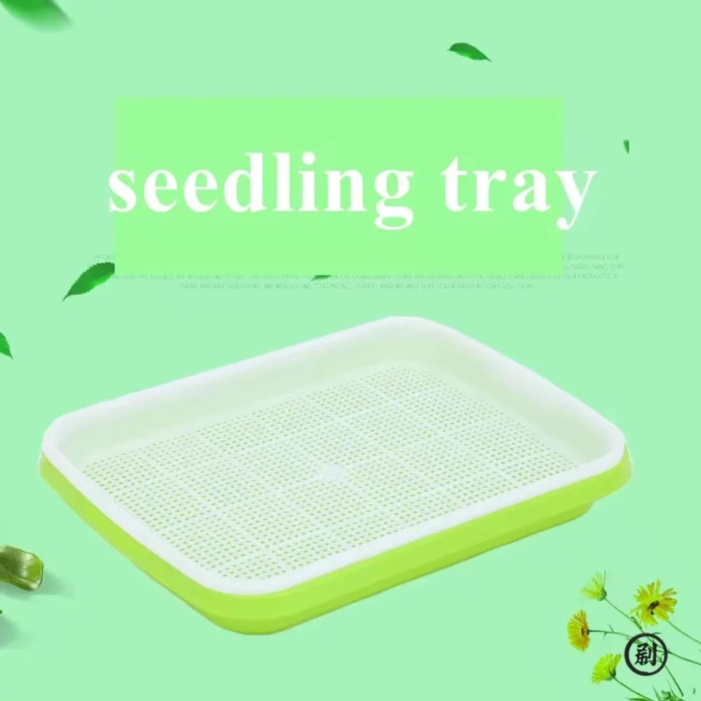 1pc, Home Garden Balcony Portable Pet Grass Soilless Hydroponic Bean Seedling Tray Soilless Cultivation Tray Home Sprout Seedlin