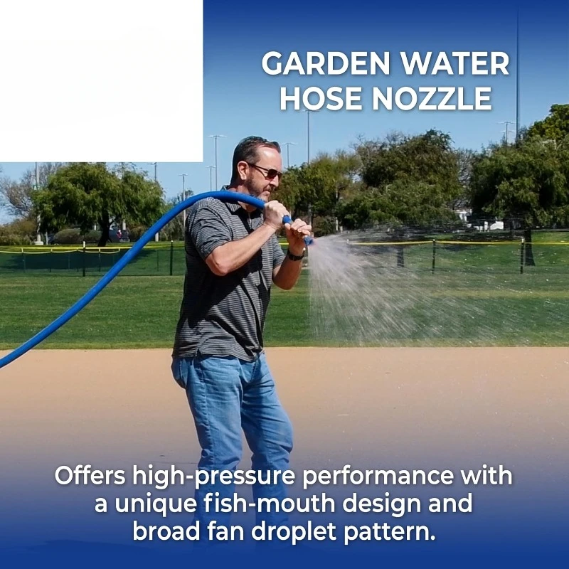 Underhill Precision Garden Water Hose Nozzle, Sprayer, 48 GPM 80 PSI, 3/4-Inch by 1-Inch, Heavy-Duty, HN4800CV