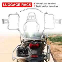 Top Box Bracket Panniers Luggage Rack For VOGE 650 DS 2022 2023 Motorcycle Tail Trunk Saddlebag Side Case Stainless Steel Holder