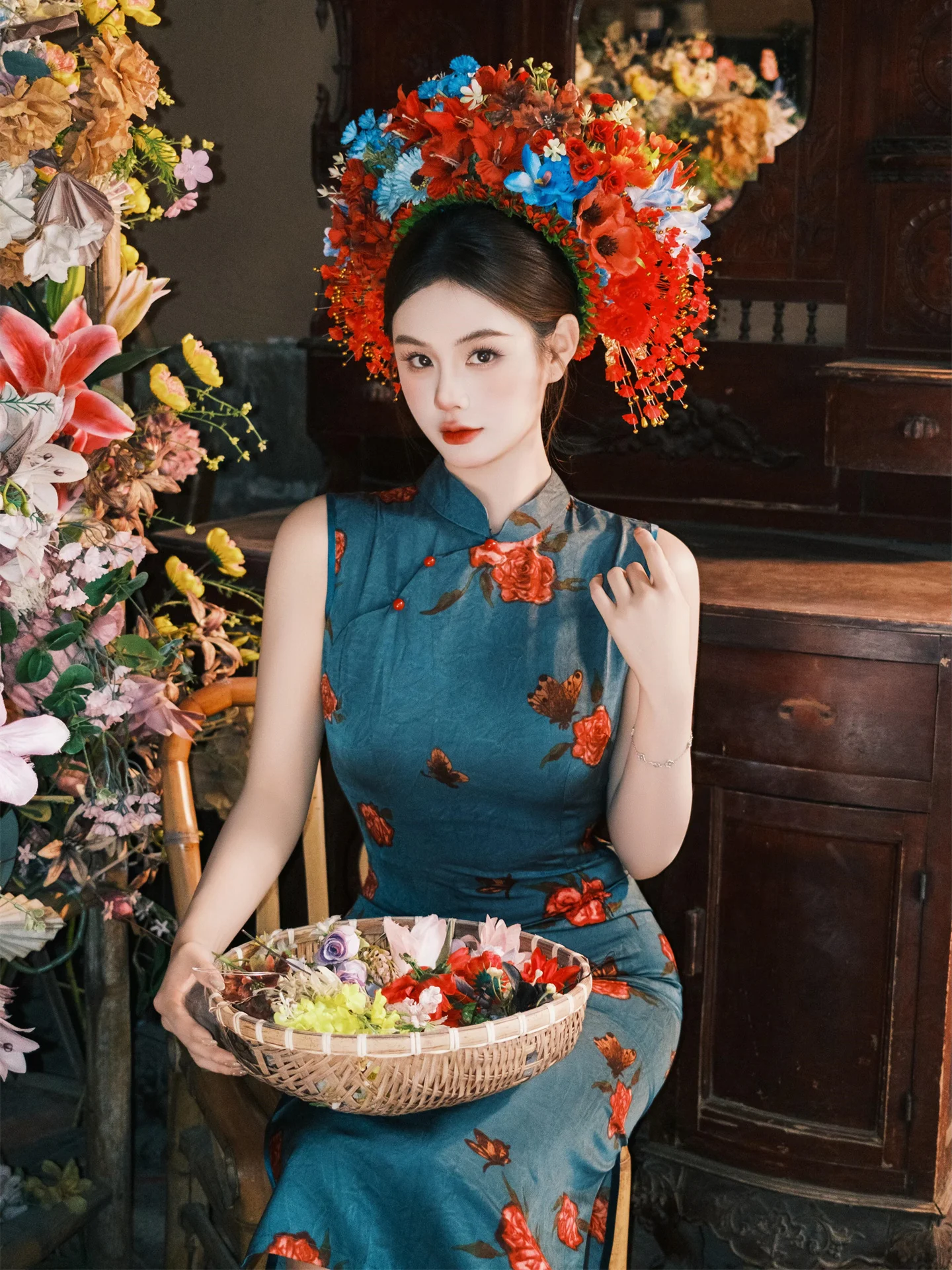 

New Sle Retro Chinese Svel Photoaphy Costume Aosphere Feeling Travel Photoaphy Studio Photoaphy Clo...