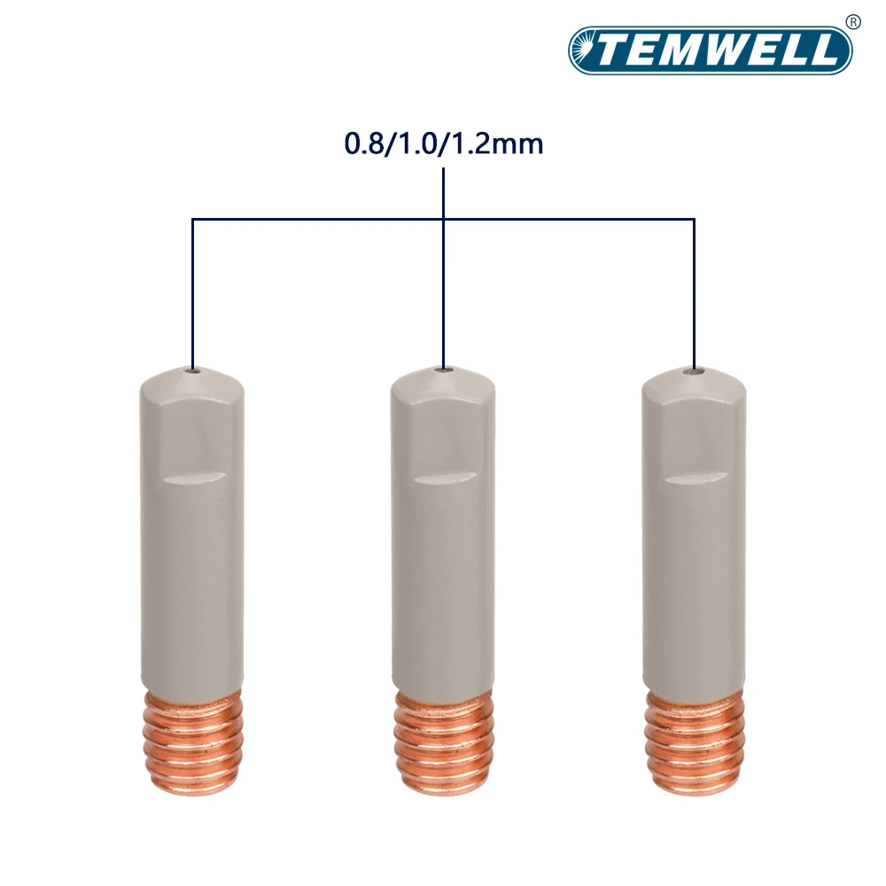 MB 14AK 15AK Welding Contact Tipcoating protect 25mm M6 Gas Nozzle 0.8/1.0/1.2mm MIG Welding Torche Welding Tool Parts