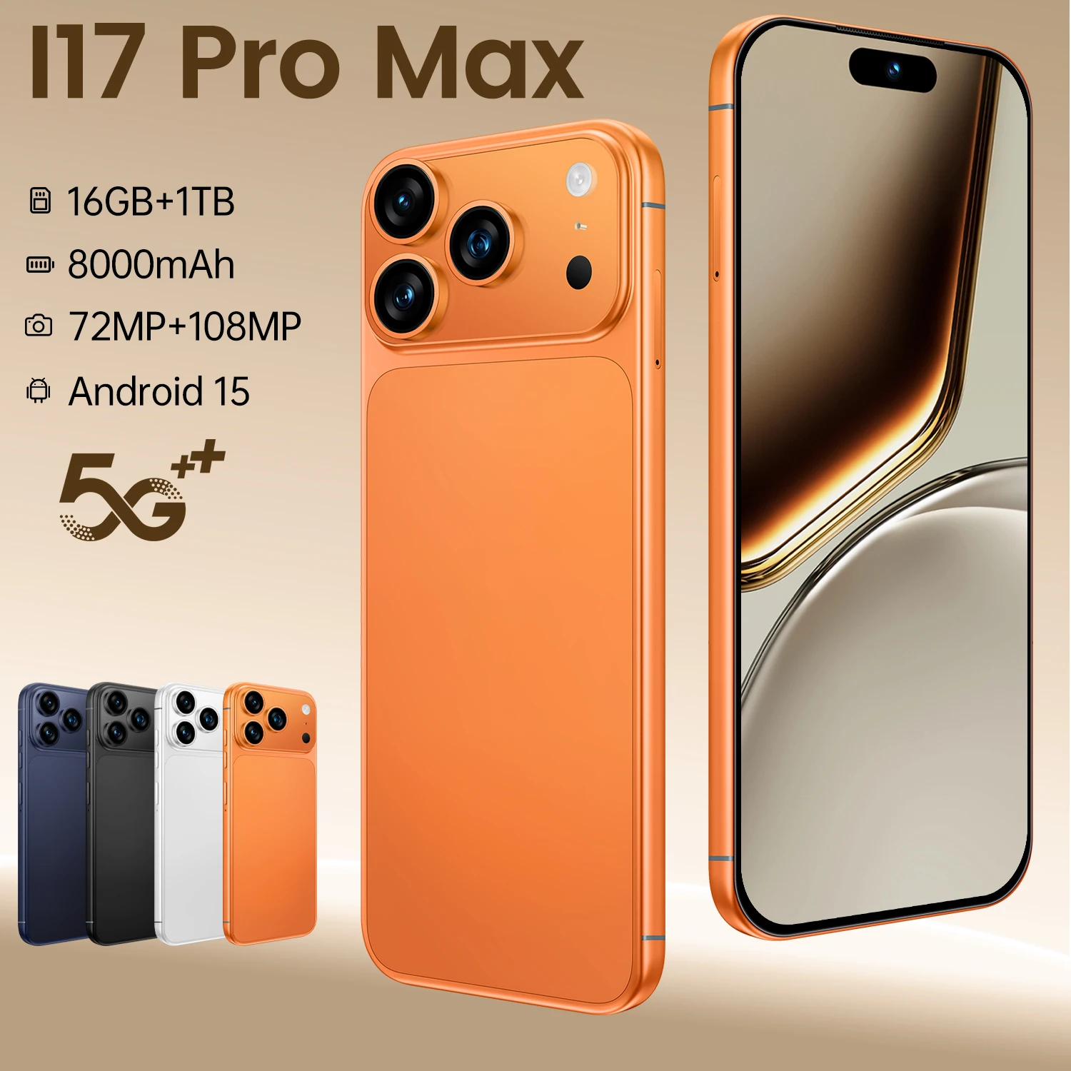 

2026 HOT Silicone Case For i17 Pro Max 7.3 Inch Lite Moblie Phones Case Accessories Smartphone Shockproof Cover Global Edition