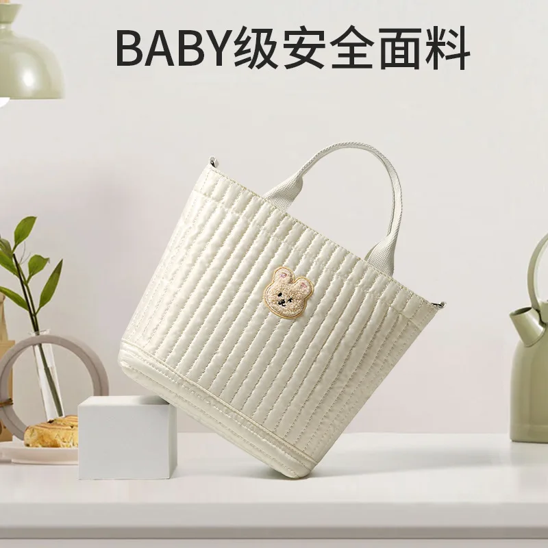 Fashion Ins Mommy Women Bag Multi-Function Baby Nappy Stroller Organizer Waterproof Bag Milk Bottle Diaper Bag Beer For Baby Kid