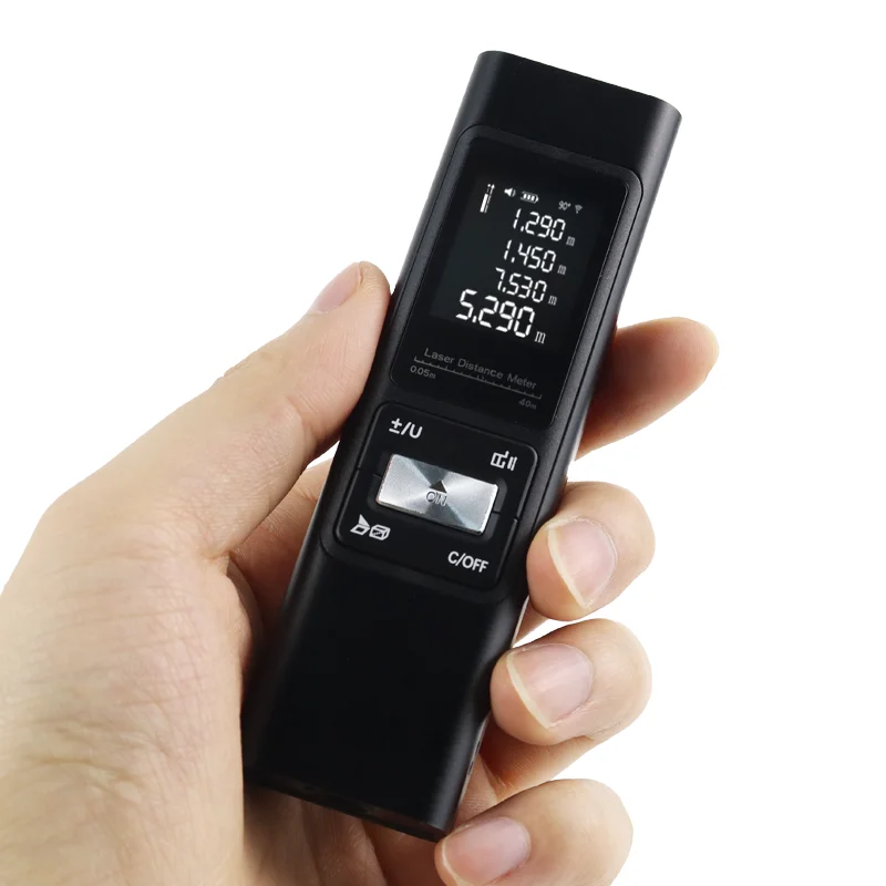 Meskernel 80m Steel Laser Measuring Ruler Level Measurements Laser 2 Line Laser Distance Meter