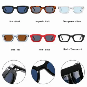 Blue square glasses for men and women, retro luxury designer, clear lens, sunglasses, shades, UV400 glasses, wholesale, new fashion 8 Main Sales Replica Wholesale Glasses - №3