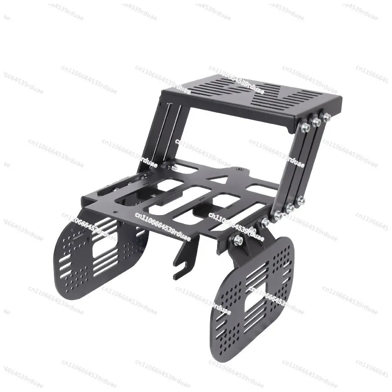 

Folding tailstock CC110 motorcycle three-box rack rear trunk telescopic sliding moving tailstock side box rack