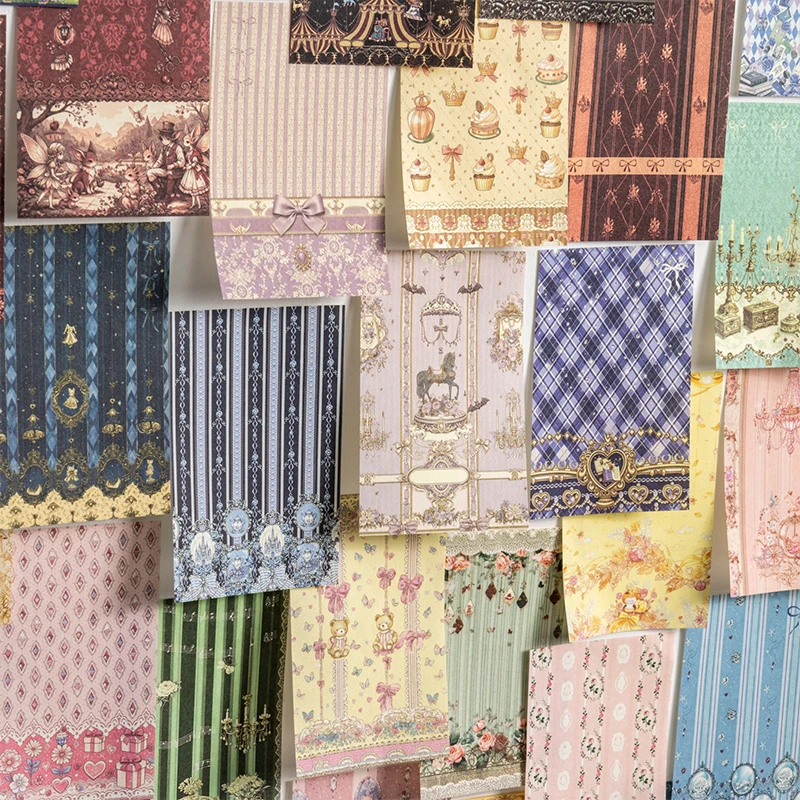 30 قطعة من الورق العتيق متعدد  - مراجعة Vintage Junk Journal Scrapbooking Paper وسعره