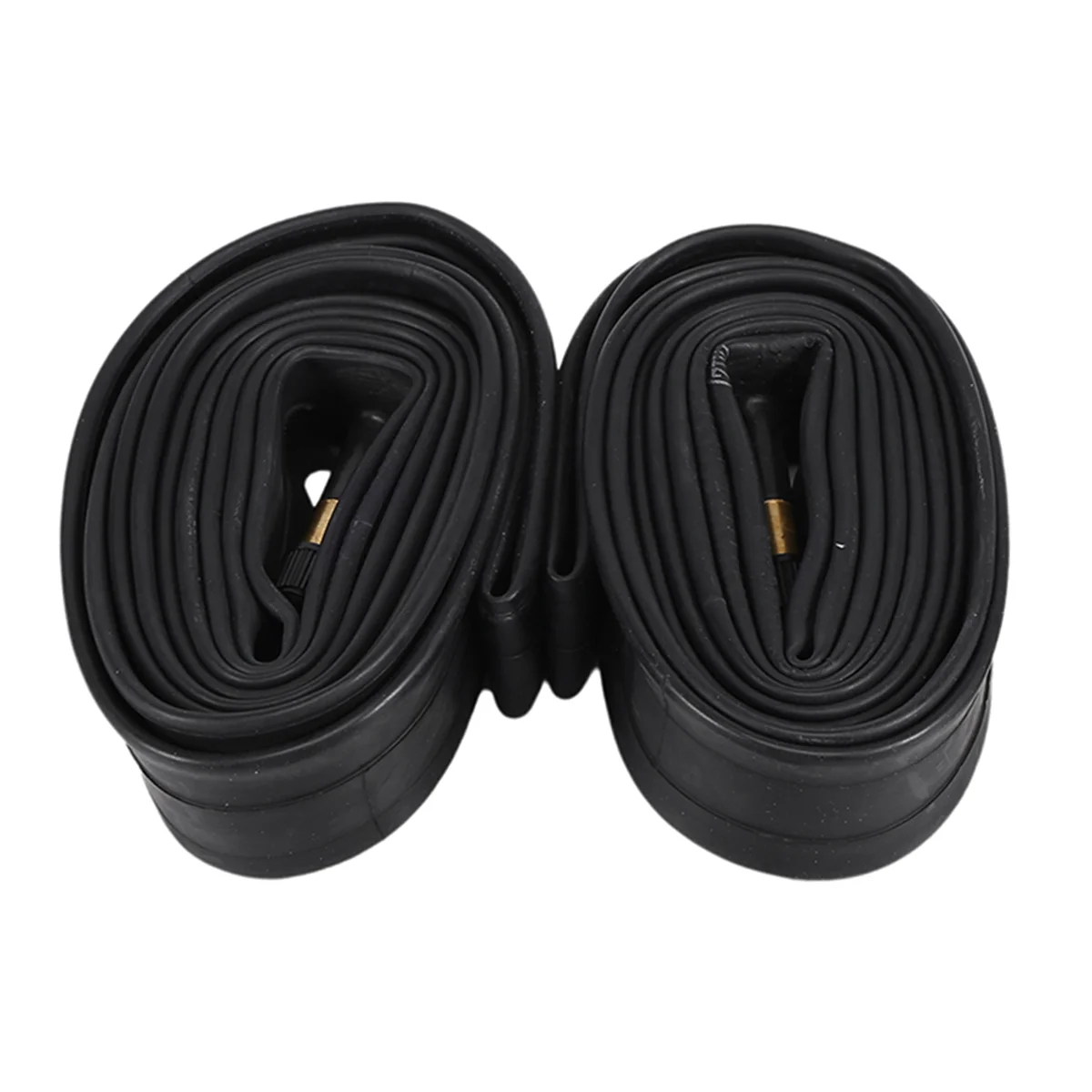 700X35C/38C/40C/43C Bike Inner Tube with Schrader Valve 48mm, 2 Pack Bike Tire Tube for 700C Road Bicycle