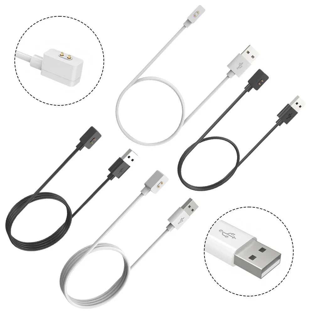 60/100 سنتيمتر كابل شحن مغناطيسي ل Xiaomi الذكية الفرقة 10/9/8/ شحن سريع المغناطيسي USB كابل شحن استبدال كابل شحن