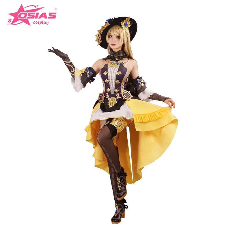 

OSIAS Navia Cosplay Costume Set Navia wig Navia shoes Genshin Impact Cosplay
